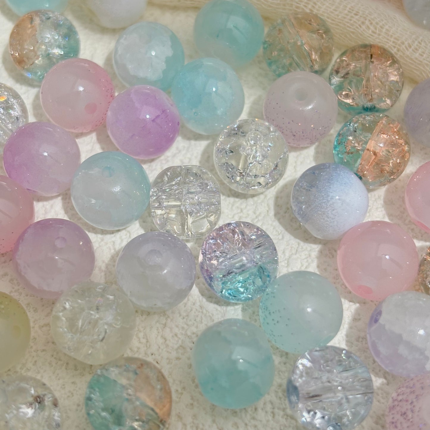Glass Beads Lucky Bags for DIY -【TikTok Live Reveal】