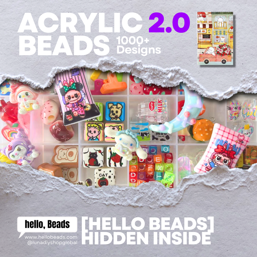[New Arrivals] Acrylic Beads - [TikTok Live Reveal]