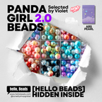 [2.0] Panda Girl Beads - mix of new and old[TikTok Live Reveal]
