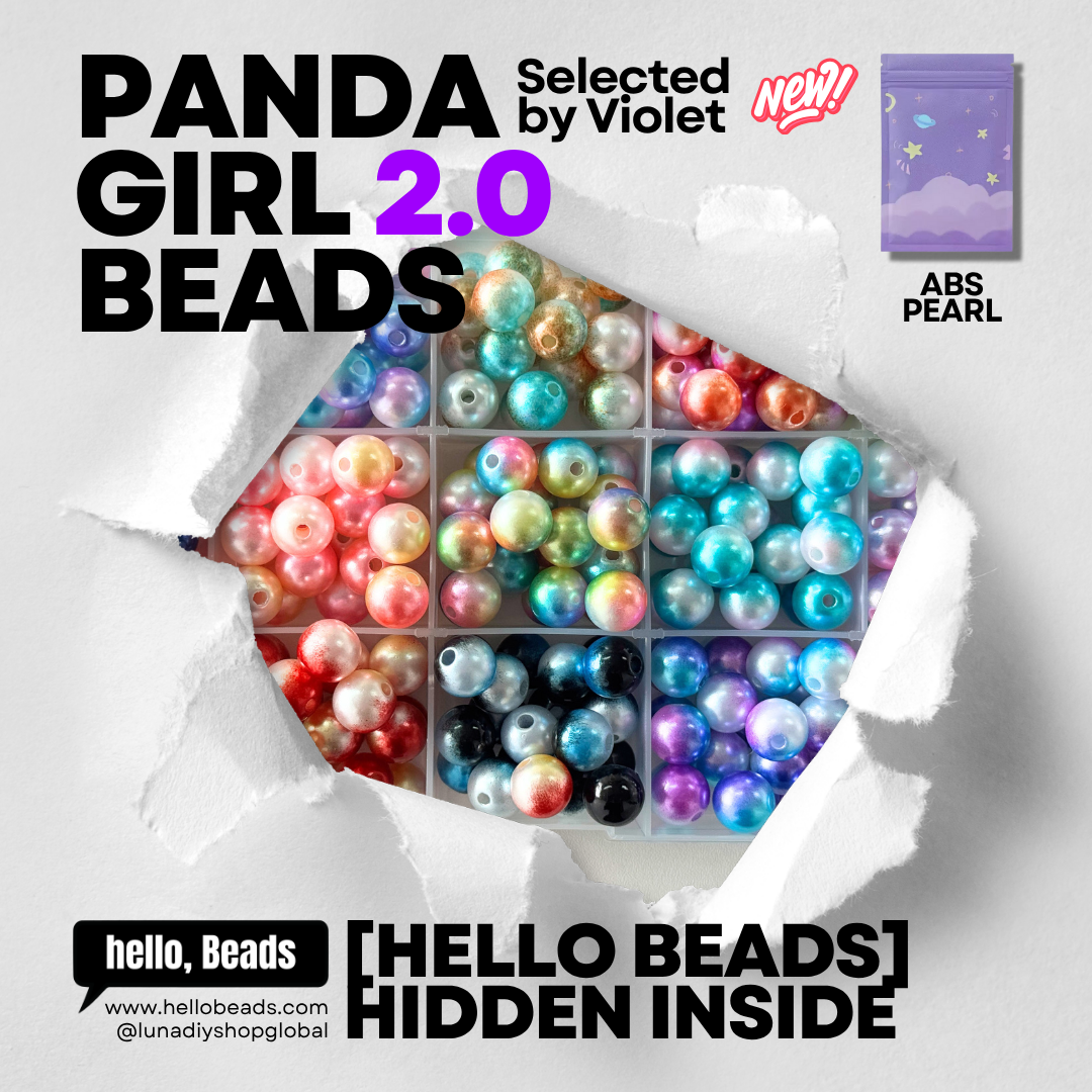 [2.0] Panda Girl Beads - mix of new and old[TikTok Live Reveal]